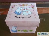新品方形喜糖盒 吉祥兔个性喜糖包装 流行新款喜糖盒配件 喜糖袋[供应]_纸类包装制品